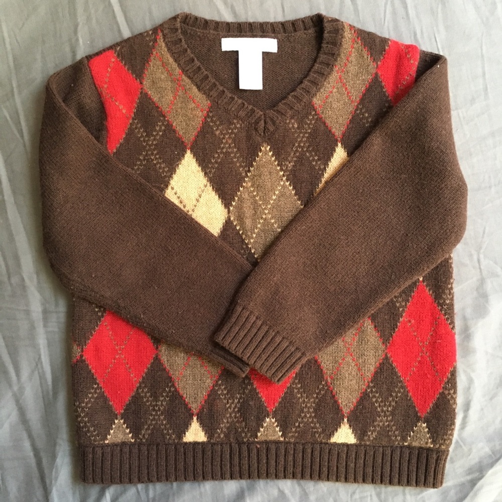 Thick winter sweater.